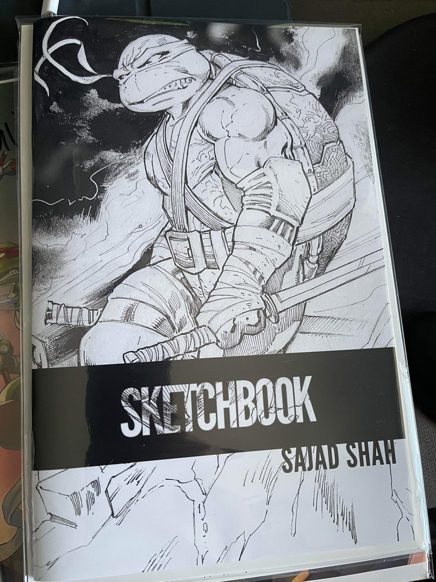 Art of Sajad Shah Sketchbook reg limited run